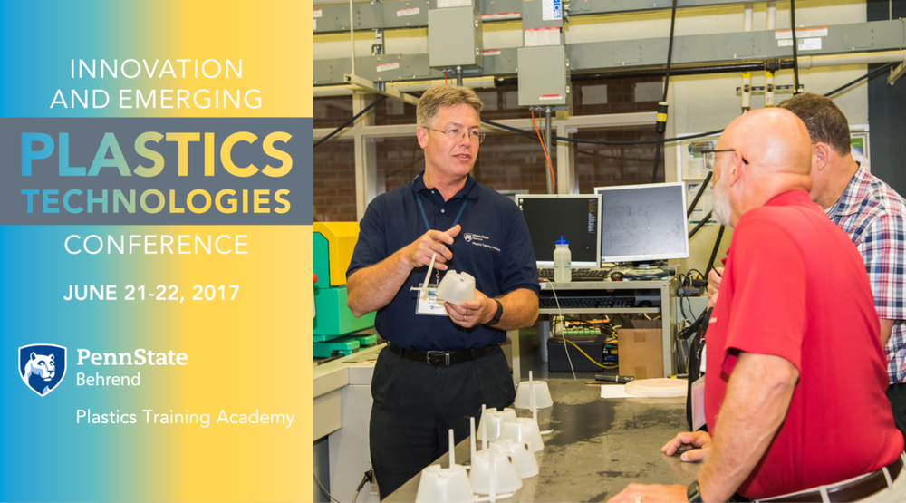 The sixth Innovation and Emerging Plastics Technologies Conference will be held June 21-22 at Penn State Behrend.
