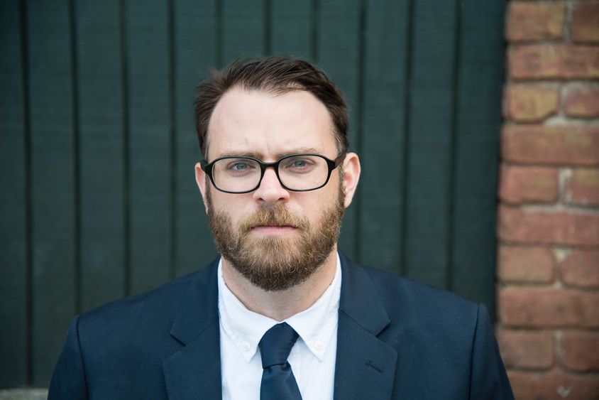 Jared Yates Sexton, an associate professor of creative writing at Georgia Southern University, pictured.