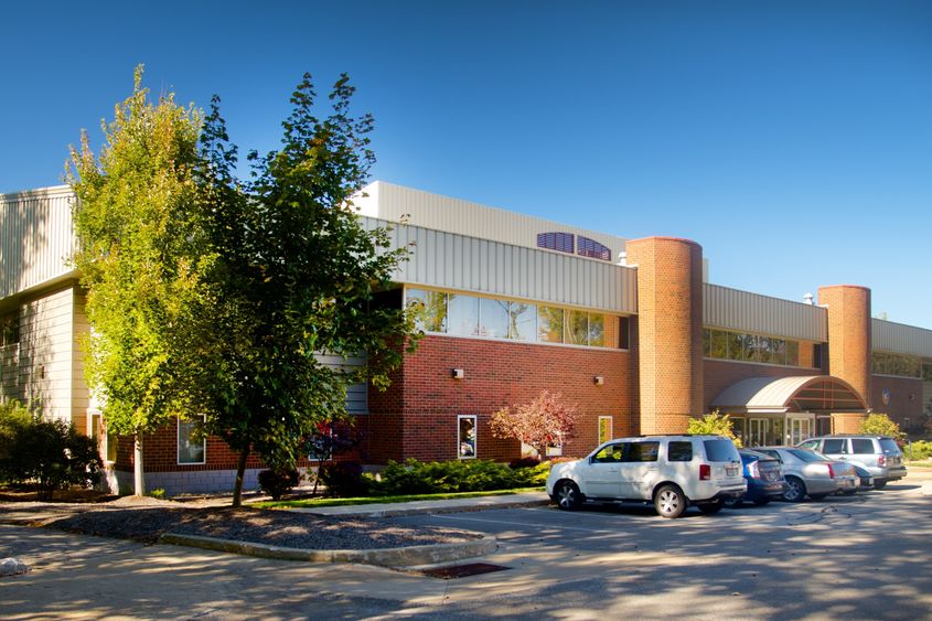 An exterior of Building 2 at Penn State Behrend's Knowledge Park
