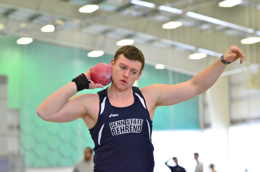 Penn State Behrend track and field athlete Mitchell Obenrader