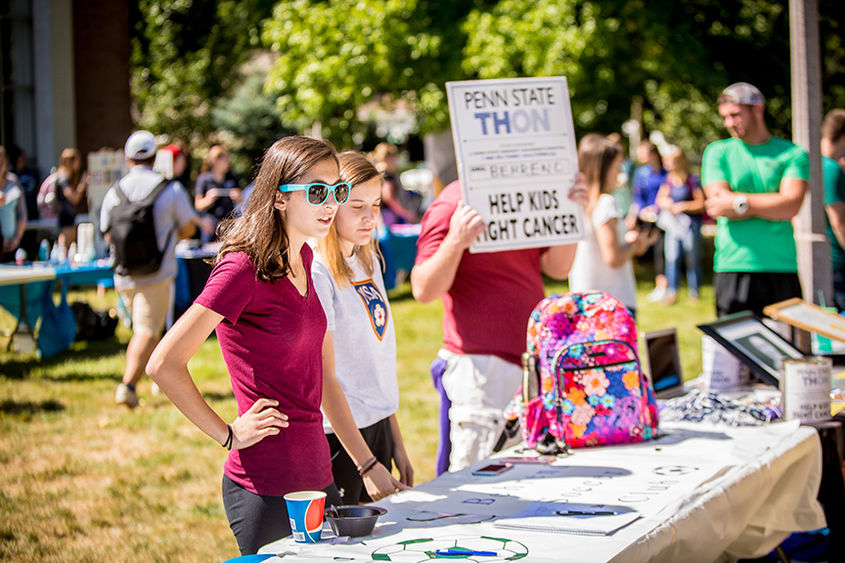 Penn State Behrend's Office of Student Leadership and Involvement places an emphasis on the personal growth and leadership development of students outside of the classroom.