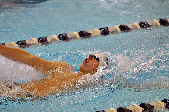 Penn State Behrend swimmer Mark Patterson