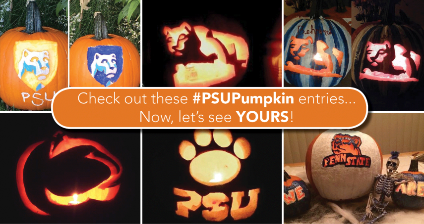 Show us your #PSUPumpkin for a chance to win great prizes! Show us your #PSUPumpkin for a chance to win great prizes!