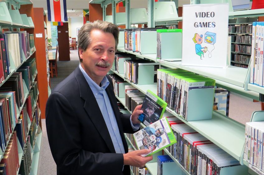 Rick Hart, director of the Lilley Library at Penn State Behrend