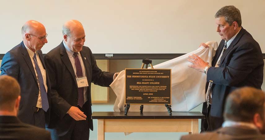 NOAA Awards Sea Grant College Status to Penn State. NOAA Awards Sea Grant College Status to Penn State.