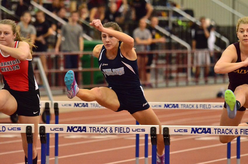 Penn State Behrend runner Rachel Pell