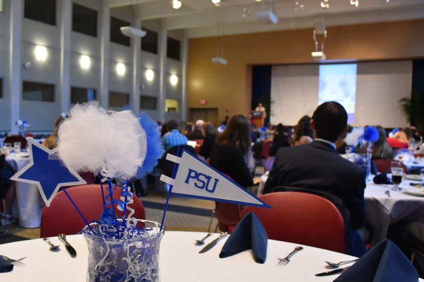More than 30 students and clubs or organizations were recognized Thursday, April 19, at Penn State Behrend’s annual Excellence in Student Leadership and Service Awards.