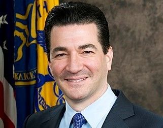 A portrait of former FDA Commissioner Dr. Scott Gottlieb