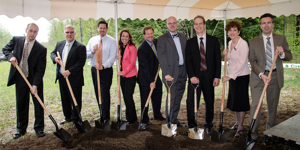 Penn State Behrend and DevelopErie Begin Construction of Advanced Manufacturing and Innovation Center.