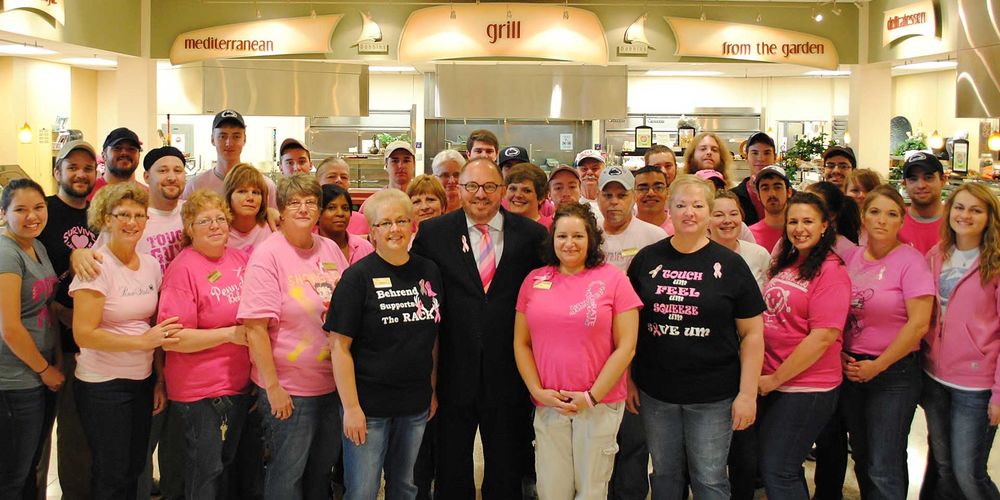 Cancer foundation thanks Penn State Behrend staff. Cancer foundation thanks Penn State Behrend staff.