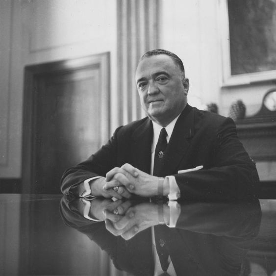 Former FBI Director J. Edgar Hoover