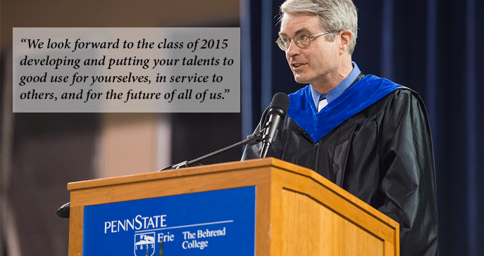 Read Jonathan Hall's Commencement Address, "Breaking Good." Read Jonathan Hall's Commencement Address, "Breaking Good."