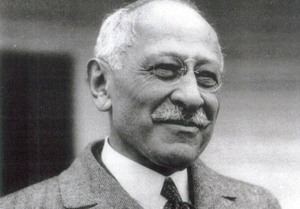 A black-and-white portrait of the philanthropist Julius Rosenwald.