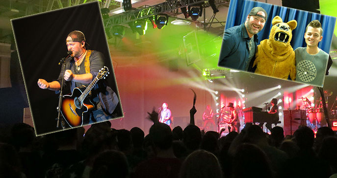 Lee Brice rocks Junker Center Lee Brice rocks Junker Center
