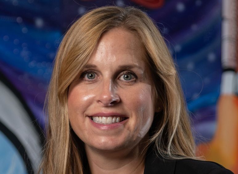A portrait of Mary Good Lawrence, deputy manager of the International Space Station Vehicle Office.