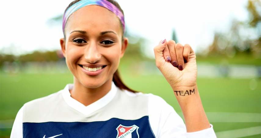 Soccer Players Look to their Wrists for Game-Day Inspiration. Soccer Players Look to their Wrists for Game-Day Inspiration.