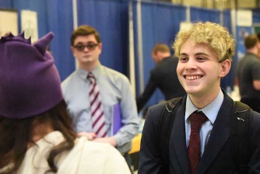 Behrend career fair brings 165 companies to Junker Center Penn State