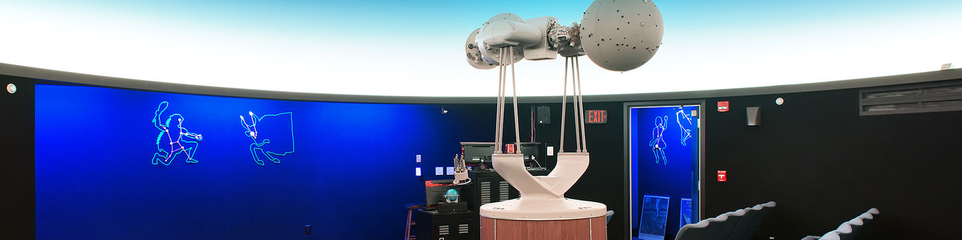 The Yahn Planetarium at Penn State Behrend features a 55-seat astronomy theater, projectors, and computer equipment..
