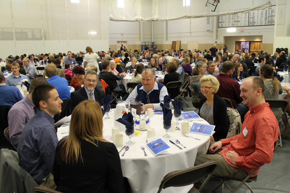 Nearly 240 students were honored Oct. 24 as part of Penn State Behrend's annual Endowed Scholarship Luncheon