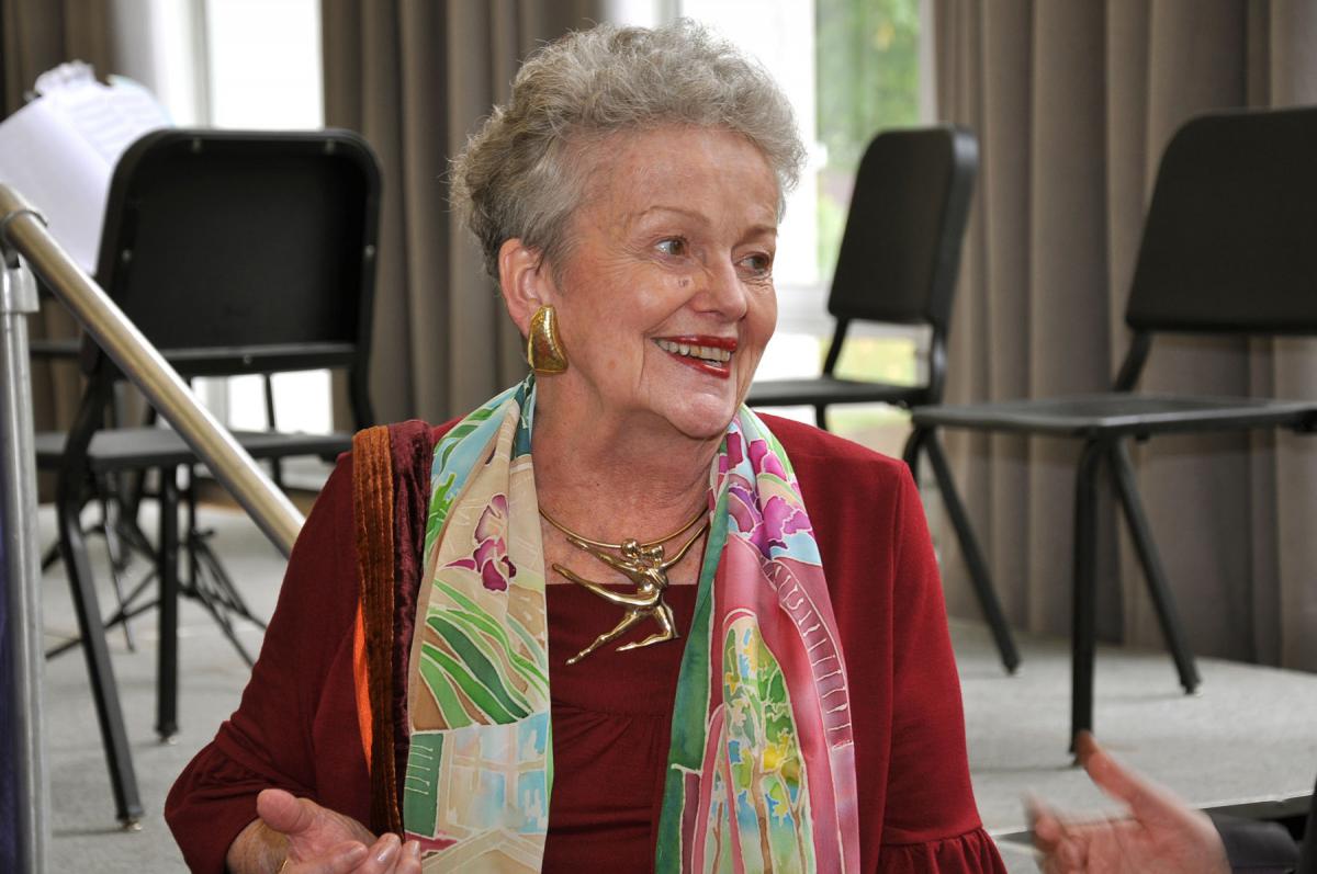 Kay Logan (pictured) founded Music at Noon: The Logan Series in 1989.