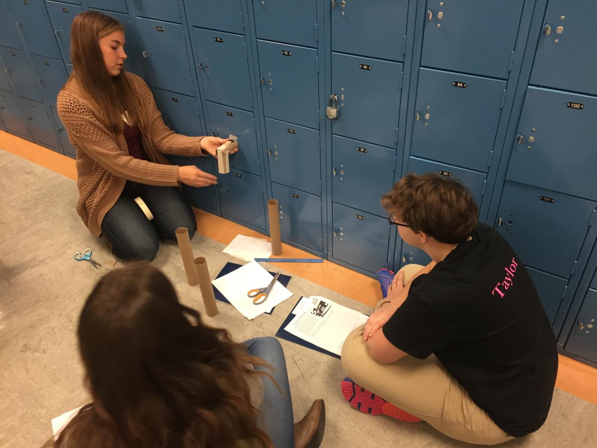 Pipeline Challenge was one of the activities at this year's Women In Engineering Day.