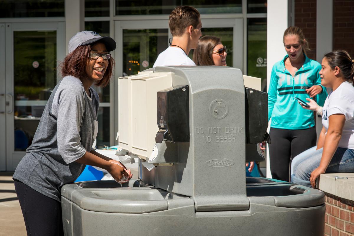 The 'We Are... Healthy' campaign was held Sept. 15 at Penn State Behrend.