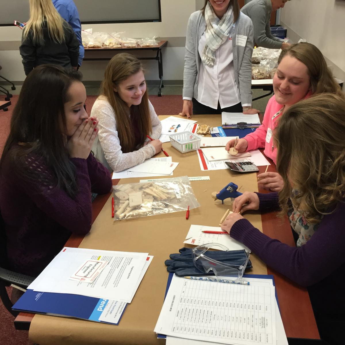 More than 160 high school girls attended Women in Engineering Day this year at Penn State Behrend.