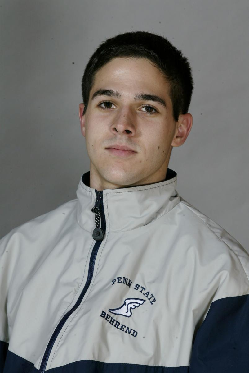 Penn State Behrend student-athlete Donald Hackworth