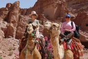 Penn State Behrend professor Leigh-Ann Bedal in Petra