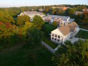 An aerial view of Penn State Behrend