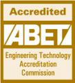 Logo for ABET Engineering Technology Accreditation Commission